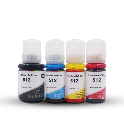 refill ink for Epson T512  502 compatible for Epson EcoTank Expression Premium ET-7750 ET-7700 refill inkjet ink